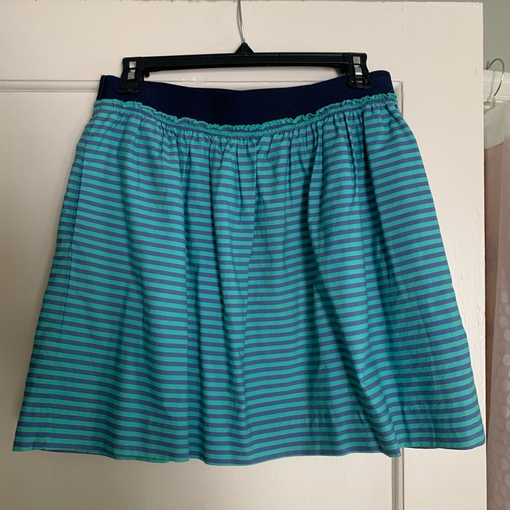 J. Crew Stripped Skirt